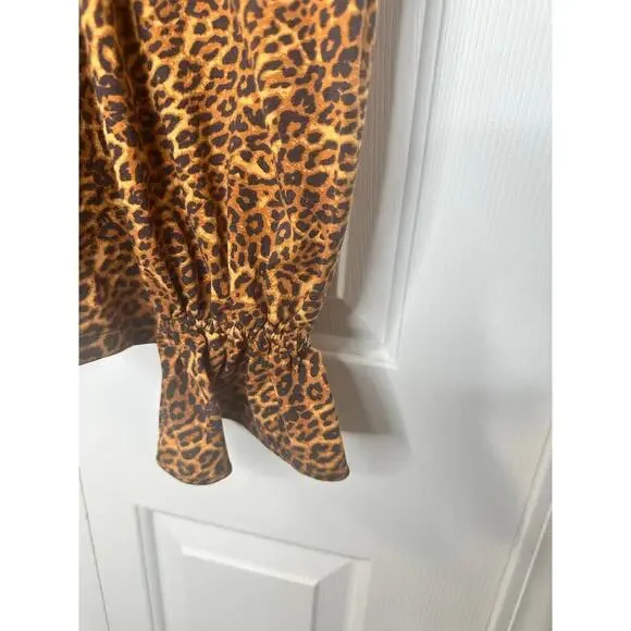 Women's Animal print‎ turtleneck long sleeve size L - Picture 6 of 7